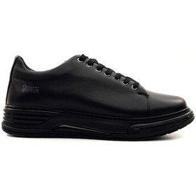 Resim Marcomen 20032 Erkek Hakiki Deri Kalın Taban Sneaker Ayakkabı 001 