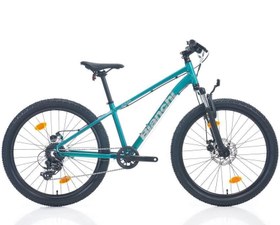 Resim BIANCHI XR24 24 JANT ÇOCUK BİSİKLETİ 8V MD 330H MAVİ-YEŞİL 