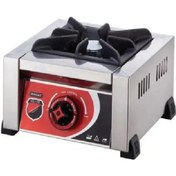 Resim Işıkgaz Silver Endüstriyel Doğalgazlı Set Üstü Mini Tekli 1 Gözlü Ocak 