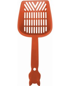 Resim Markapet İnce Elekli Kedi Kumu Küreği Medium 10 x 25 CM 