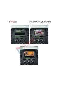 Resim Cameron Double Teyp - Ekranlı Double Teyp - 7" - Park Kamerası He 