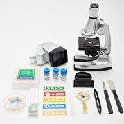 Resim Nikula 50X-100X-200X-400X-600-1200X Çocuklar için Eğitici Projektörlü Mikroskop Seti 