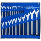 Resim GK Bez Çantalı Kombine Anahtar Takımı 6mm-32 mm 20 Parça 