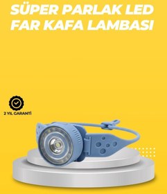 Resim Kampçı Kafa Lambası Su Geçirmez Çok Modlu Led Diğer 