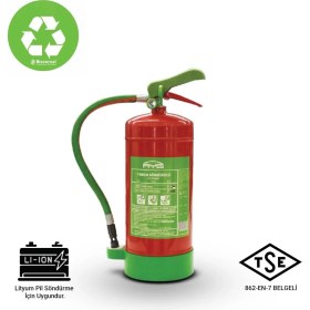 Resim Kkdavm Ayg 9 kg Bioversal Elektrikli Araçlar ve Lityum-Iyon Batarya (Pil, Akü) Yangın Soğutucu Cihazı 