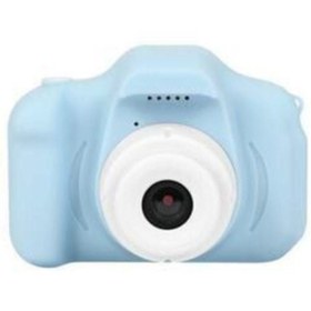 Resim POPÜLER CEP Unisex Çocuk Mavi Mini 1080p Hd Kamera İçin Dijital Fotoğraf Makinesi 
