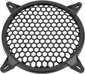 Resim Ausla 6/8/10/12 inç Subwoofer Koruma Mesh Koruyucu, Siyah Plastik Malzeme, Hava Kirliliğine Dayanıklı, Araç Dekorasyonu, Hoparlör Kapağı (12 inç) 