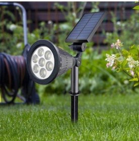 Resim Cata Ct-7310 7 Watt Solar Bahçe Armatürü Günışığı Çok Renkli 