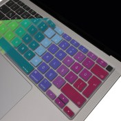 Resim McStorey Macbook Air M1 Klavye Kılıfı Türkçe Q Baskı A2179 A2337 ile Uyumlu Dazzle 