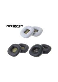 Resim Marshall Major 1 2 Uyumlu Kulaklık Pedi Marshall Kulaklık Sünger Siyah Deri + Siyah Hasır Ped 