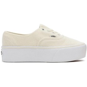 Resim Vans Ua Authentic Stackform Krem Sneaker Krem 