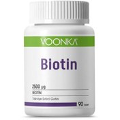 Resim VOONKA Biotin 2500 Mcg 90 Tablet 