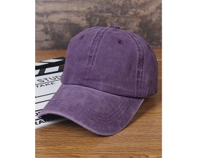 Resim Unisex Yıkamalı Beyzbol Kep 