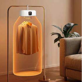 Resim UV100X Yeni Nesil Uv Işıklı Taşınabilir Portatif Askılı Katlanabilir Çamaşır Kurutma Makinesi 