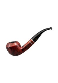Resim Şahin Üç Yıldız 145 9mm. Filtreli Ebonit Saplı Pipo 237676 
