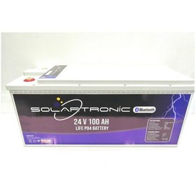 Resim Solartronic Lifepo4 25,6v 100ah Karavan/marine Abs Lityum Akü 