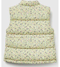 Resim United Colors Of Benetton Kız Bebek 2v3ygj00o-25k Desenli Yelek Sarı-2119 Sarı 