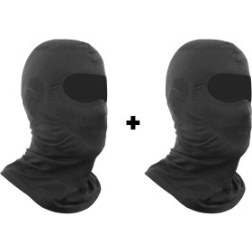 Resim Gp Kompozit Motorcu Balaklava Maske Seti (1 Adet Yazlık + 1 Adet Yazlık) 