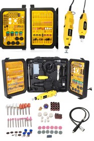 Resim STEİNER Germany Technology 350 Parça Profesyonel 460 Watt Hobi Gravür Mini Kalıpçı Taşlama Makinesi 