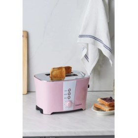 Resim Pratik ve Şık Ekmek Kızartma Makinesi, Hızlı ve Kolay Kullanım 