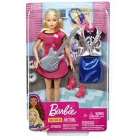 Resim Mattel Barbie Rockstar Bebek Gdj34 