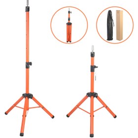 Resim BilfolD Kuaför Eğitim Mankeni İçin Metal Tripod / Tcu + Taşıma Çantası 