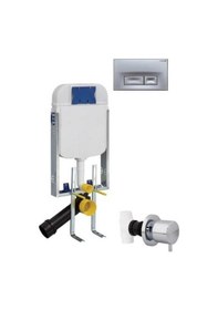 Resim Creavit Gr5001-Tp325 Gömme Rezervuar Seti 5Li Metal Menteşe Hisar 