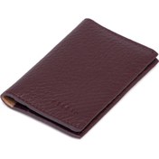 Resim Mor Deri Unisex Kredi Kartlık - S1KK00000266-C48 