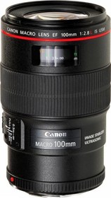 Resim Canon EF 100mm f/2.8L IS USM Macro Lens 