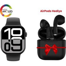 Resim Sanal Ticaretiniz Watch 10X Akıllı Saat ve Air Pro 5 Mini Bluetooth Kulaklık 