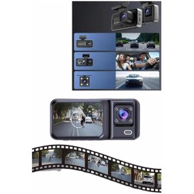 Resim Muratech Dvr Araç İçi Kamera Ön Ve İç Kamera 2 İnç Ekranlı Çift Kamera 