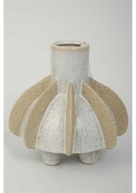 Resim Vitale Seramik Işın Vazo 21 21 22 Cm Ak.kd0042 Renkli 