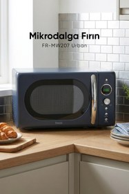 Resim Urban 20 Litre Lacivert Mikrodalga Fırın 