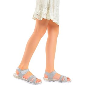 Resim Kiko Kids Kız Çocuk Sandalet Arz 2345 Gümüş 