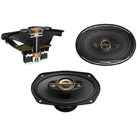 Resim Pioneer Ts-a6978s Yeni Seri 650watt 100rms 16 X 24 Cm Oval 
