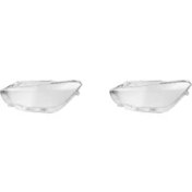 Resim Sanning 2x Araba Sol Far Cam Abajur Far Kabuk Lens Lamba Kapağı Lens 1 Serisi F20 116I 118I 120I 2016-2019 (Yurt Dışından) 