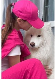 Resim Unisex Ny Nakışlı Fuşya Kep Şapka Fuşya 