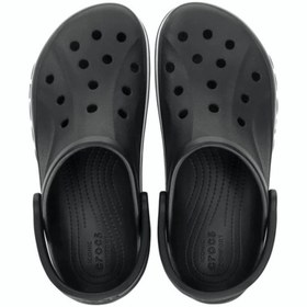 Resim Crocs Siyah - Beyaz Erkek Plaj Terliği 205089 