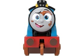 Resim Fisher-Price Fisher Price HFX89 Thomas ve Arkadaşları Küçük Tekli Trenler (Sür Bırak) Çamurlu Thomas HHN35 