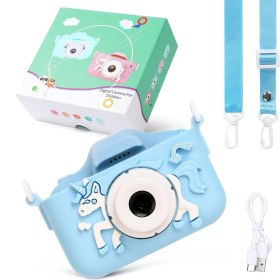 Resim Filli Kutum Mini Eğitici Çocuk Fotoğraf Makinesi Kılıflı Kamera Çocuklar Için Dijital Fotoğraf ve Oyun Makinesi 