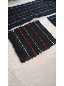 Resim EFORTİCARET Terletmez Oto Kilim Ön ve Arka 3 Lü Serme Set Karışık Renk 