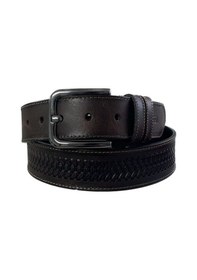 Resim Fossil Kahve Desenli Hakiki Deri Spor Erkek Kemeri 4cm-120cm Kahve 