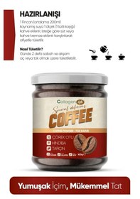 Resim Collagen Life Hindiba, Tarçın Ve Çörekotu İçeren Detox Kahve Net 100gr Diğer 
