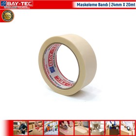 Resim Bay-Tec Maskeleme Bandı 24 mm x 20 mt 