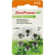 Resim Zenipower 13 Numara Işitme Cihazı Pili 10 Paket - 60 Adet 