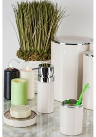 Resim Primanova Lenox Çöp Kovası 6Lt Bej M-E35-09 Bej 