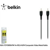 Resim Blk-F3y085bf1m 1M Rca M/M Composite Video Metal Kablo 