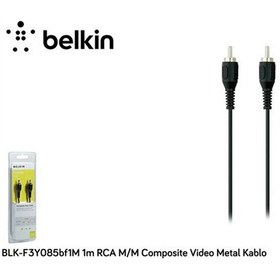 Resim Blk-F3y085bf1m 1M Rca M/M Composite Video Metal Kablo 