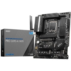 Resim MSI Pro Intel Z690-a 4800mhz Ddr5 Lga1700 Atx 12.nesil Anakart 