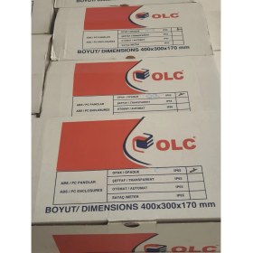 Resim Olc Abs Pc Elektrik Panosu IP65 400X300X170 mm 